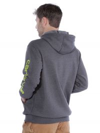 Carhartt Hoodie mit Logo Herren Dunkelgrau